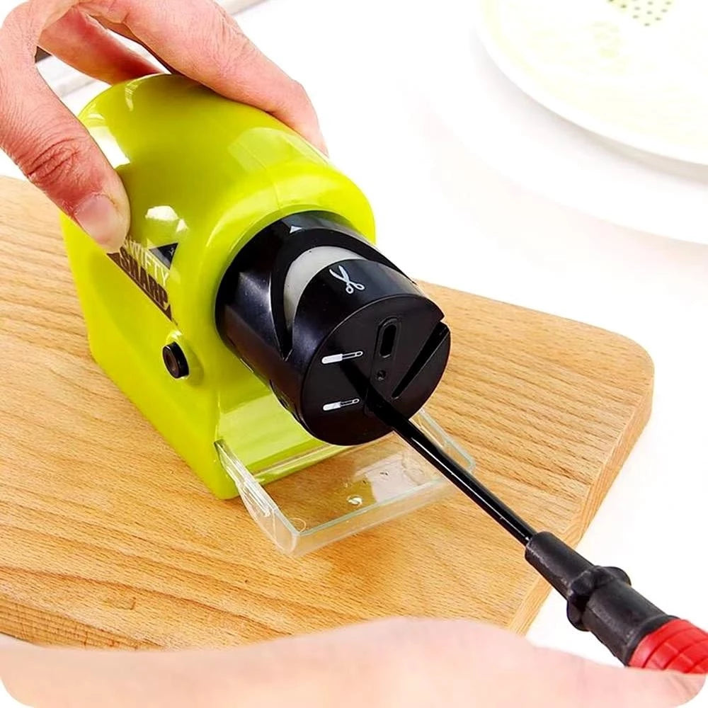 Mini Compresor de Aire Portátil Recargable Incluye GRATIS Afilador Eléctrico multifuncional.