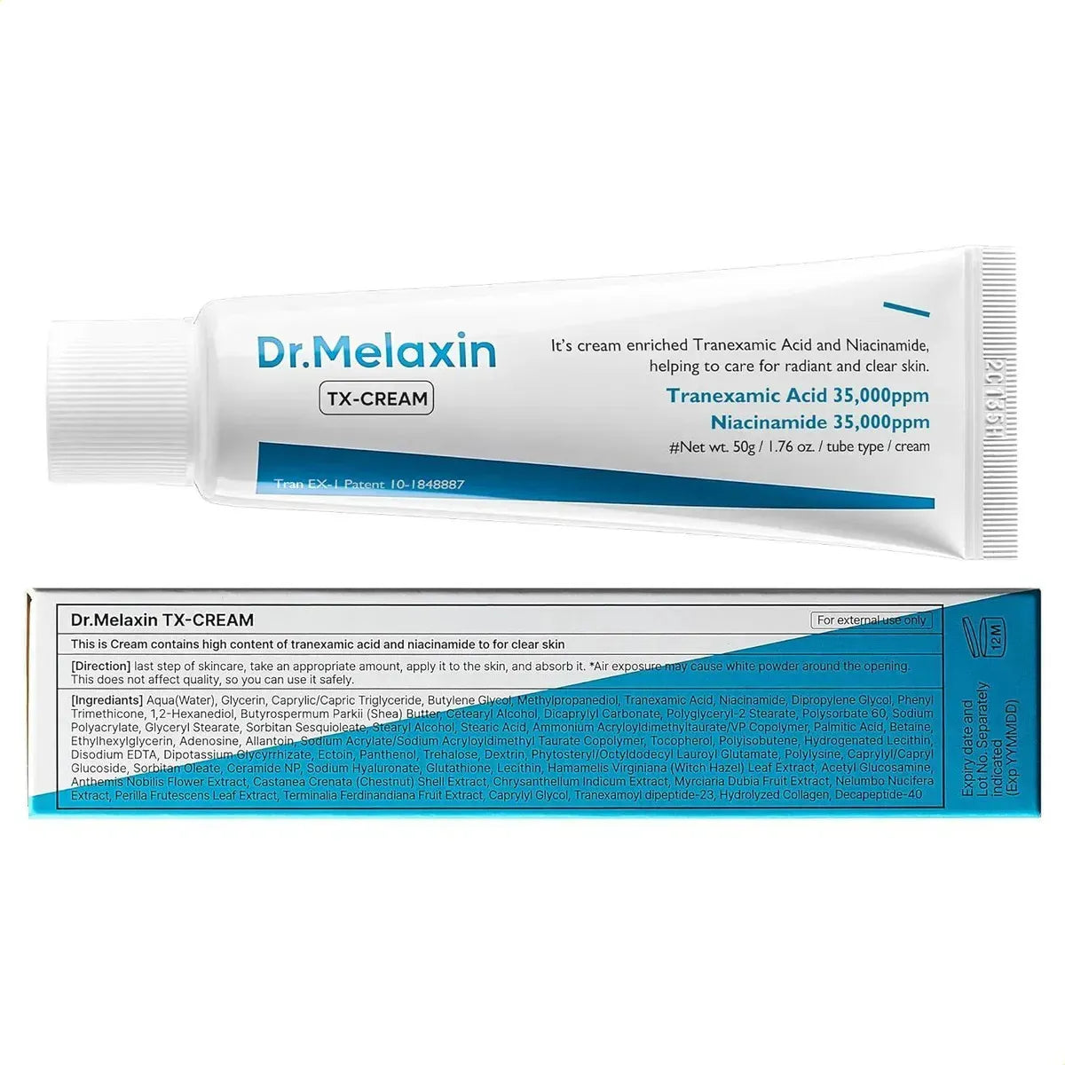 Dr. Melaxin TX Cream + Obsequio 🎁 | luce un rostro más luminoso y con una apariencia saludable