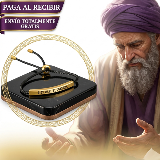 PULSERA FE DE JOB – UN RECORDATORIO DIARIO DE QUE DIOS SIEMPRE TIENE EL CONTROL DE TODO.