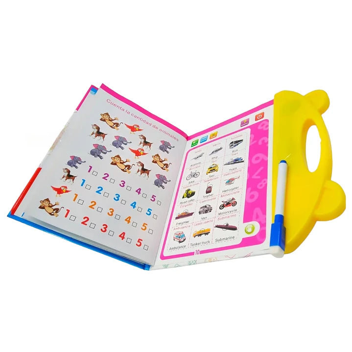📚 Libro De Estudio Infantil Sonoro – ¡Aprender Nunca Fue Tan Divertido!