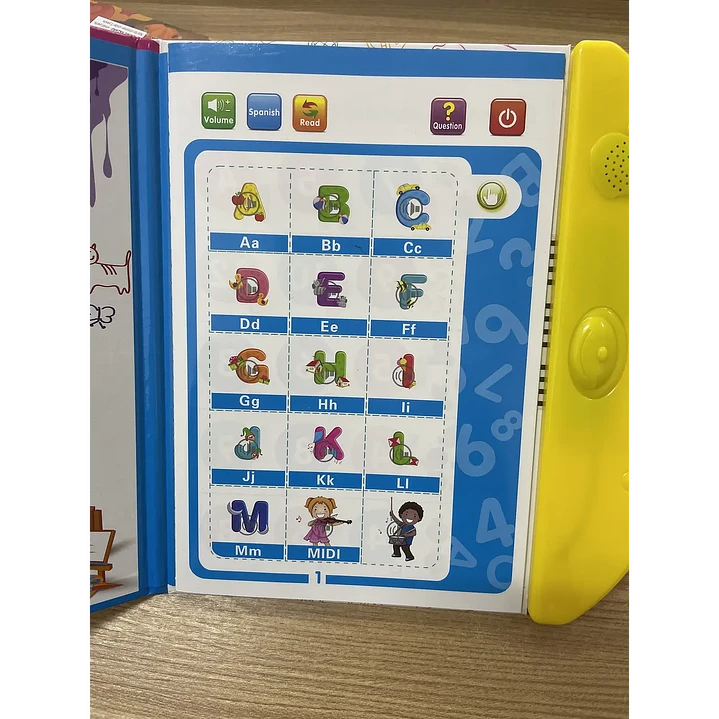 📚 Libro De Estudio Infantil Sonoro – ¡Aprender Nunca Fue Tan Divertido!